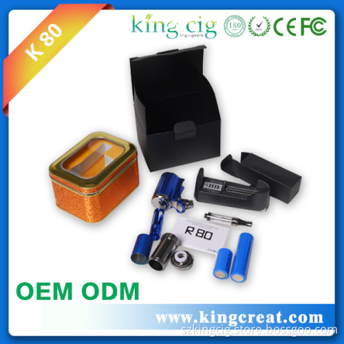 Five Color Newest Mod K80/R80 Electronic Cigarette Kit